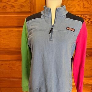 Vineyard Vines Blue Cotton Top